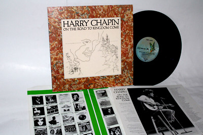 HARRY CHAPIN: ON THE ROAD TO KINGDOM COME GER 1st PRESS 1976 ELEKTRA ELK 5204 NM