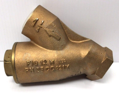 Spirax Sarco CC491K Bronze 1-1/4'' NPT Y-Type Strainer Fig 12M PN25