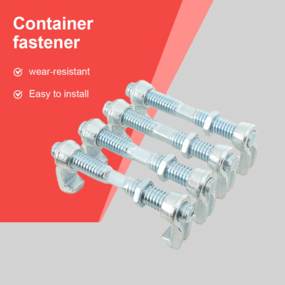 4pcs Shipping Container Bridge Fitting Clamp 280 mm Length Steel Clamp Kit