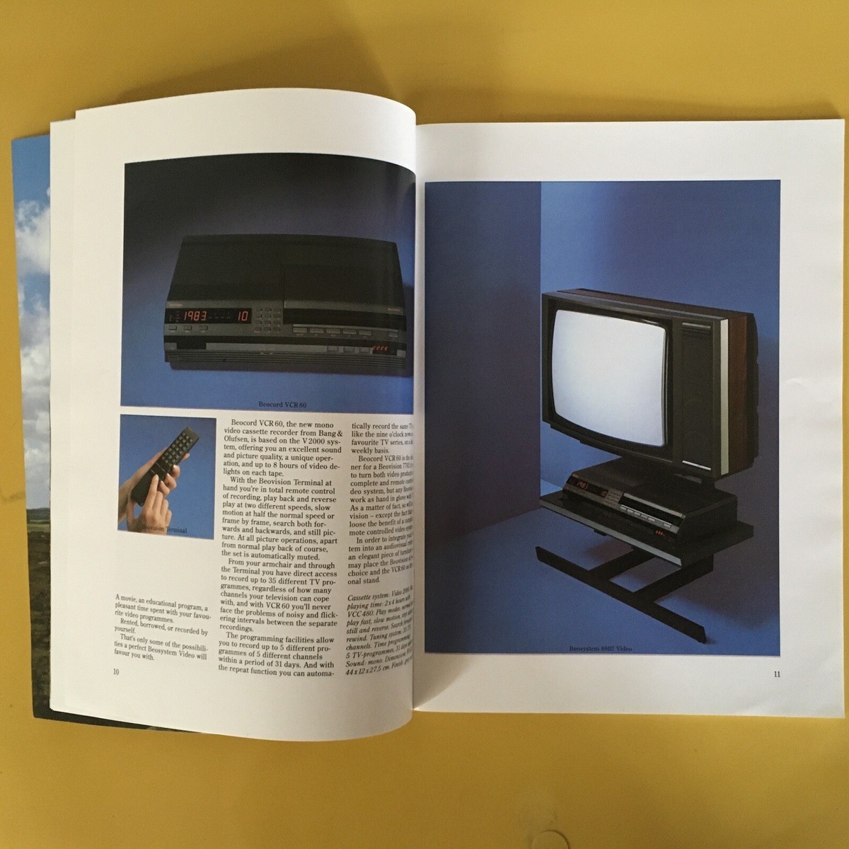 稀少　バング&オルフセン「カタログ・マガジン・リーフレット・CD」計28点 VINTAGE ORIGINAL BANG & OLUFSEN PRODUCT 1983/84 BROCHURE CATALOG
