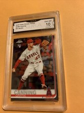 #31 2019 Topps Chrome Update Canning Griffin  GMA 10 Baseball Card Cb14