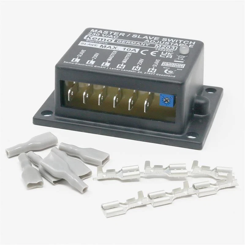 Master/Slave Schalter-Modul 230 V/AC, einstellbar, Kemo M203, Schaltmodul 16A - Bild 3 von 4