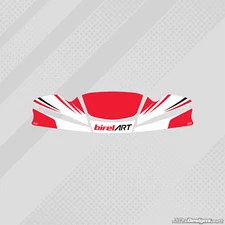 BIRELART 2021 KG MK20 NOSECONE STICKER - KARTING - JakeDesigns