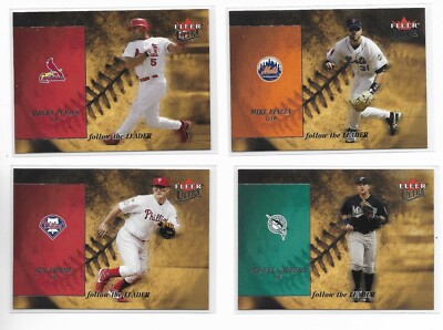 2005 Ultra FOLLOW THE LEADER Pick-A-Insert Piazza Pujols Miguel Cabrera Thome