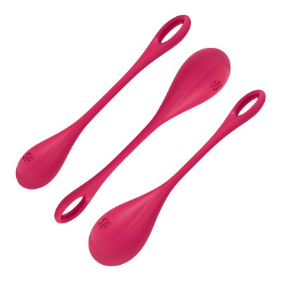 Satisfyer, Liebeskugeln, Yoni Balls 'Yoni Power 1', 22-74 g, 2-3 cm, 3er Set
