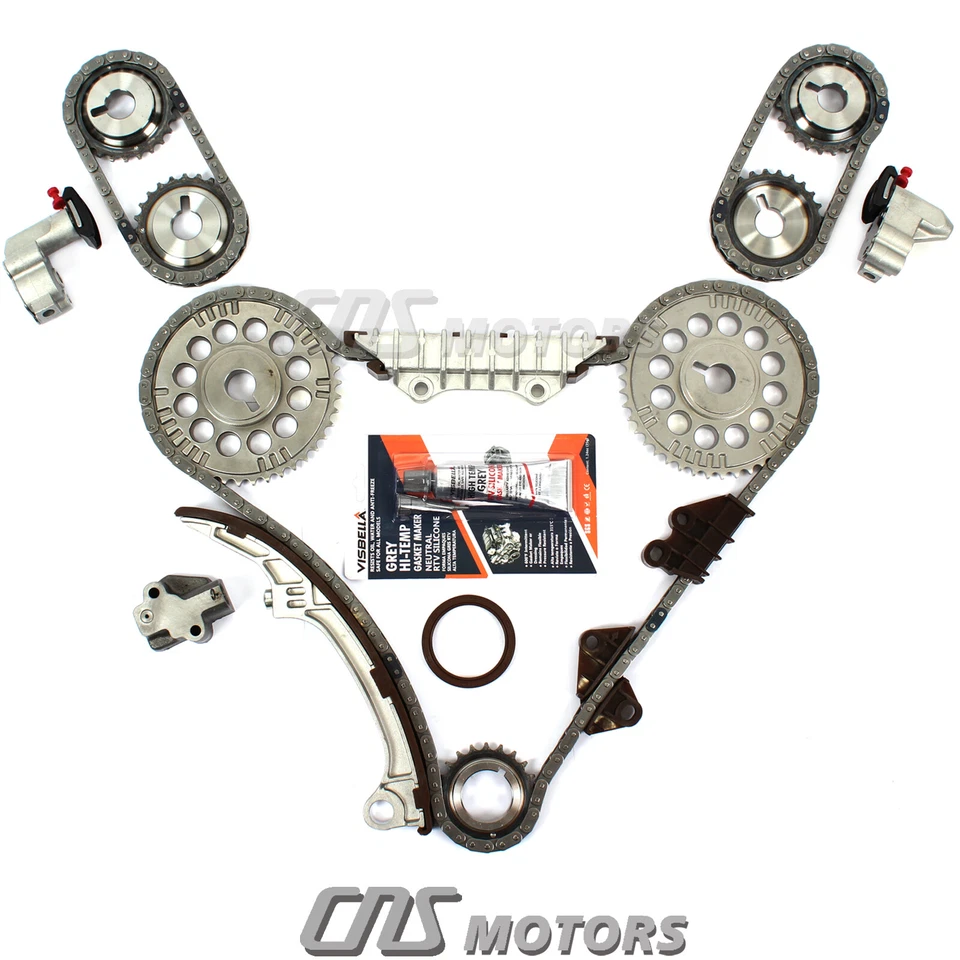 Fits 95-01 Infiniti I30 Nissan Maxima Timing Chain Kit Water Oil Pump VQ30DE Foto 2 de 4