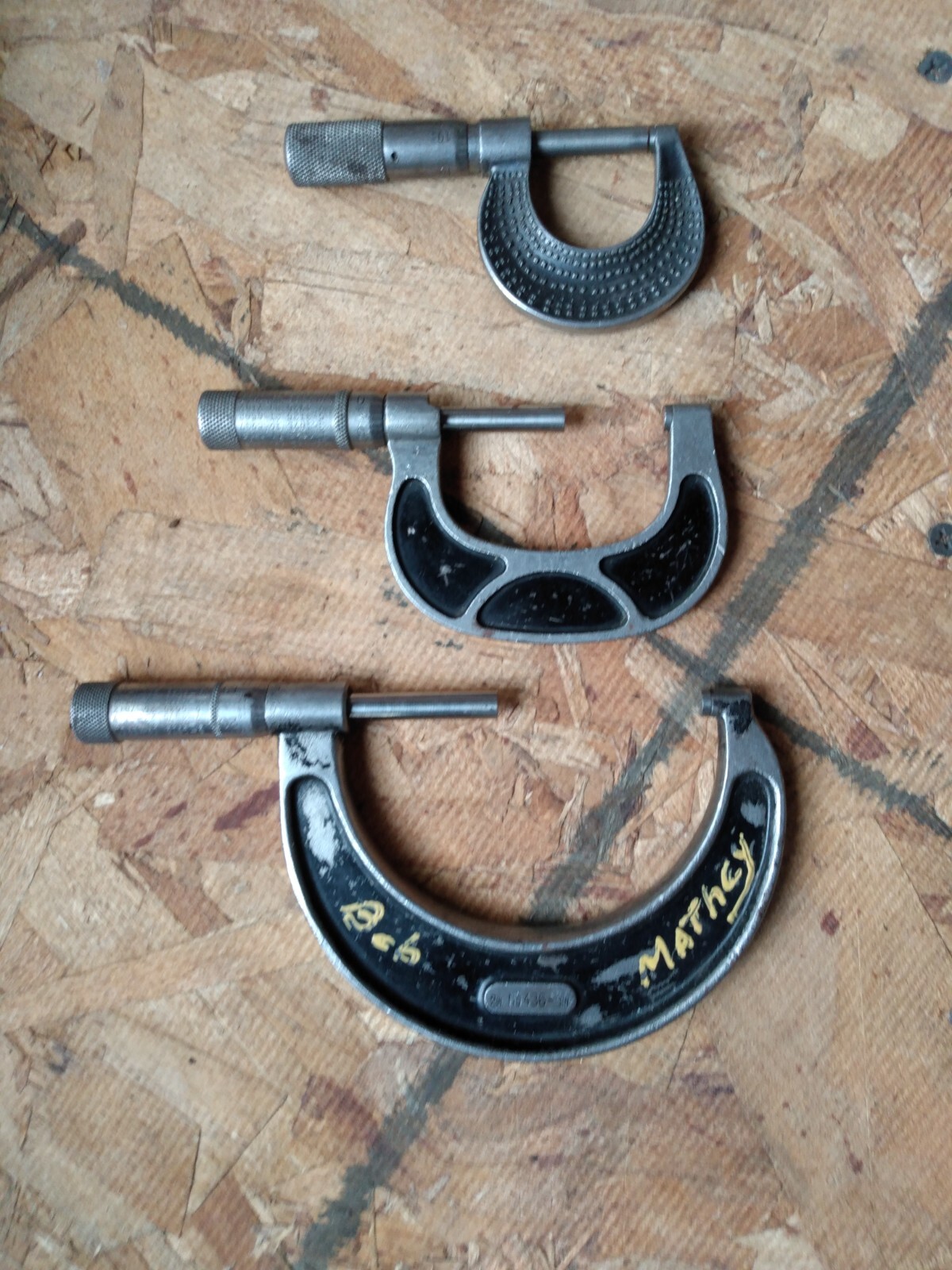 3 Vintage Micrometers 1 Starrett No. 436 2in3in and 2 Reed Small Tool Works eBay