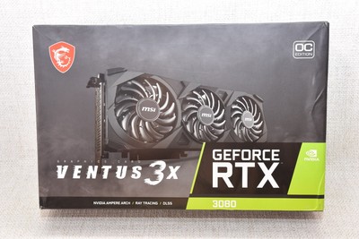 MSI GeForce RTX 3080 Ventus 3X 10G OC 10GB GDDR6X Graphics Card