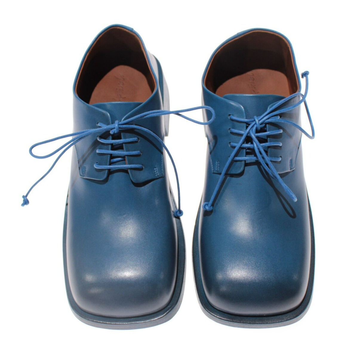 MARSELL シューズ　made in italy サイズ36 Marsell NWB Lace Up Leather Chunky Derby Shoes Size 39 US 9 Blue