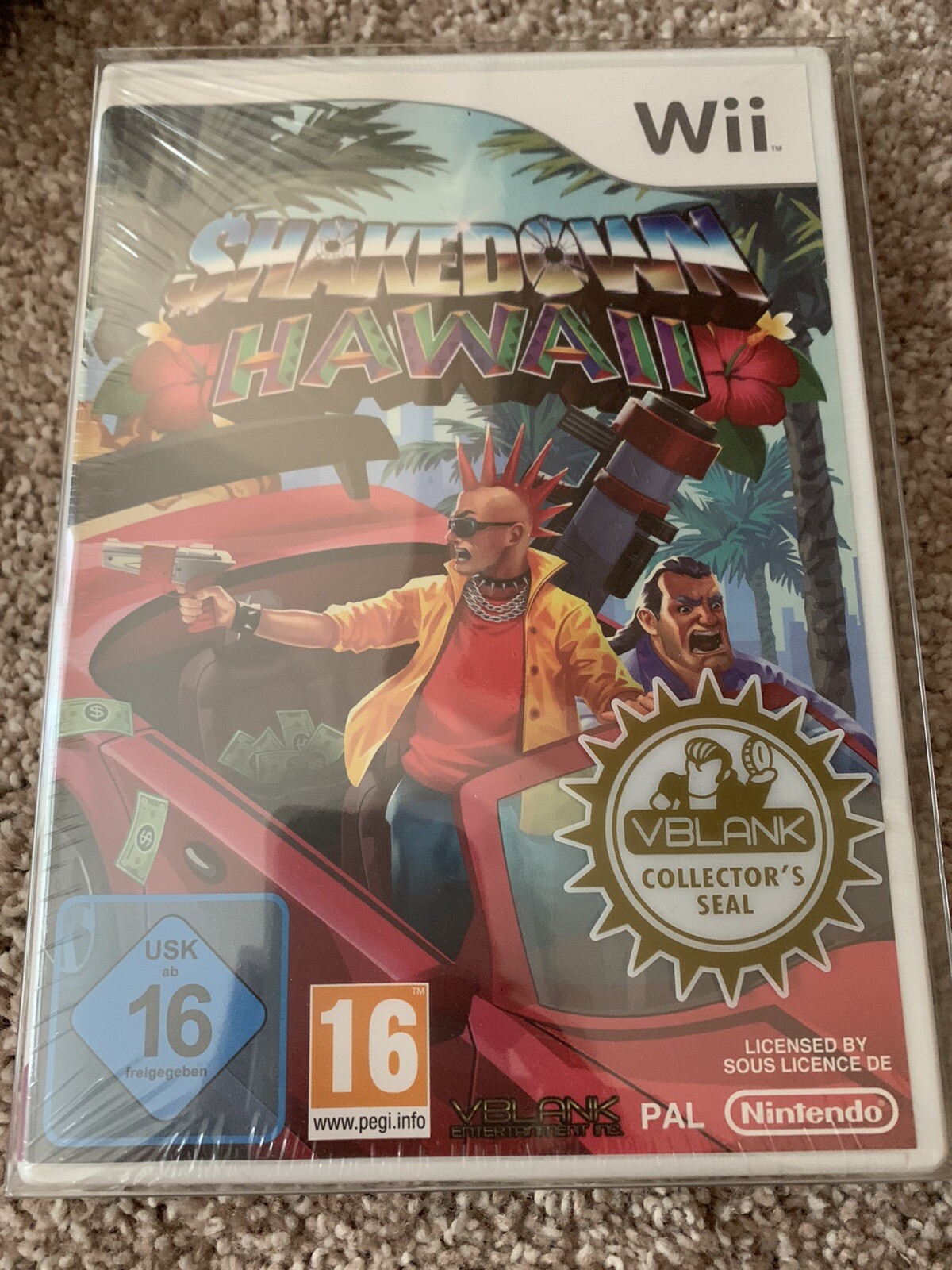 Shakedown Hawaii Nintendo Wii VBlank Games EU Version New Final Wii