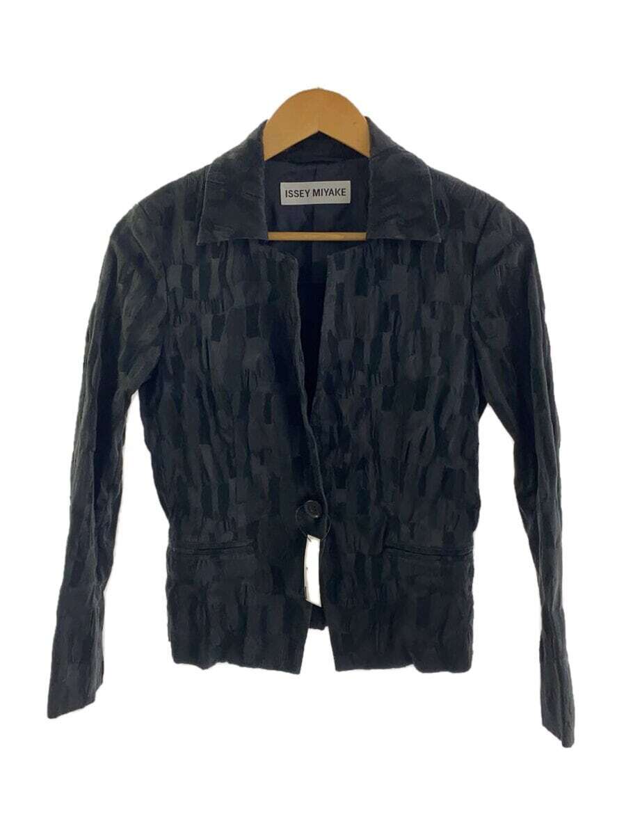 Jacket リバーシブル　Issey Miyake Men black Basics Jacket in Black