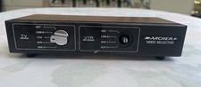 Archer Video Selector Switch Cat. No. 15-1261 Coaxial TV Cable