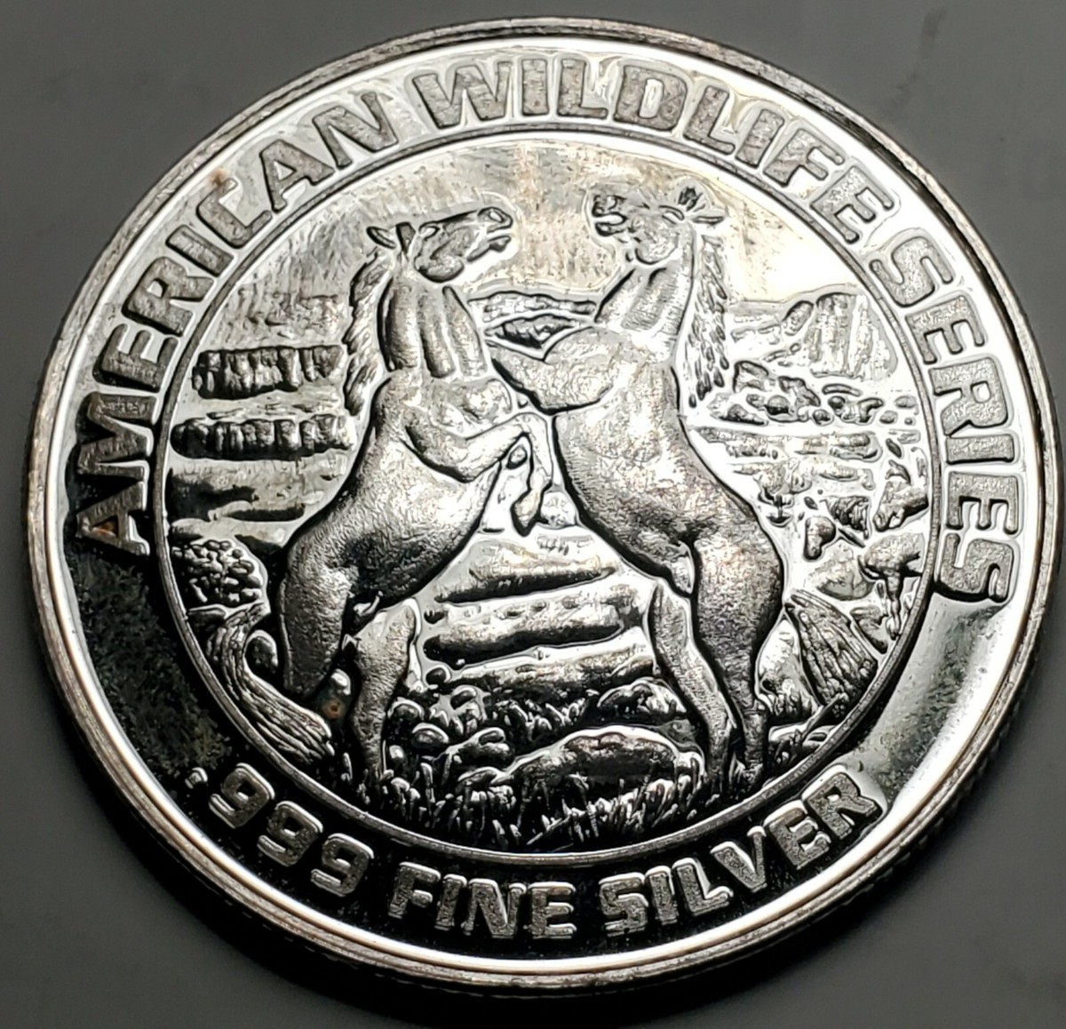 80's BURSWOOD CASINO メダル 3点 1993 FOXWOODS CASINO .999 FINE SILVER ART MEDAL-HORSES-FREE