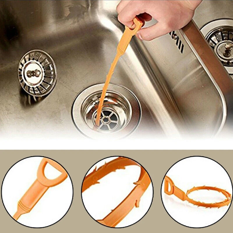 Useful & Complete hair clog tool for drain cleaning Supplies 