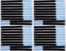 40 Hook and Loop Cable Ties 300mm x 20mm Light Blue Hook and Loop Cable Ties Hook and Loop Cable Hook and Loop