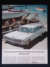 1965 Pontiac Catalina Safari Station Wagon Vintage Ad So Youve Made Up Your..