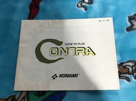 Nintendo NES Video Game Contra with manual