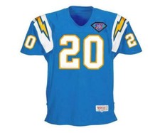 NATRONE MEANS Chargers 1994 Throwback Home Jersey