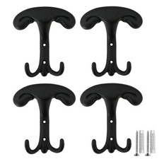 ATTACCAPANNI A PARETE 4 PEZZI APPENDIABITI A MURO APPENDI ACCAPPATOIO BAGNO 106