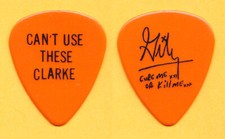 Gilby Clarke Signature Can't Use These Orange Guitar Pick - 1994 Solo Tour GNR