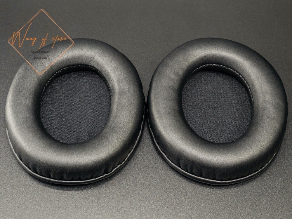 Oval Ellipse Egg Shape Leather Ear Pads Foam Cushion For Philips