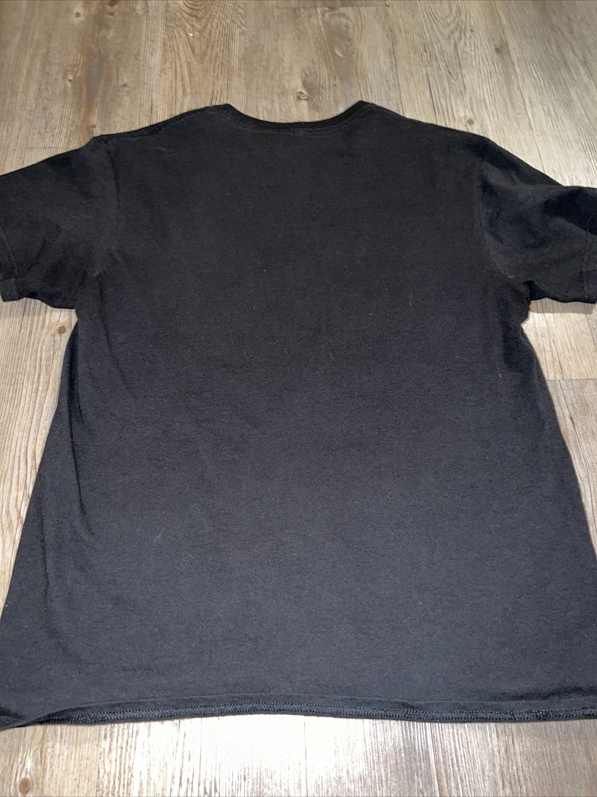 FILA T Shirt Death Row Records Taglia Media The Untouchable Nero Rosso Snoop Tupac Suge