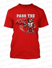 Pass The Mic Graphic Bear Streetwear Tee Shirt Pro Club Shaka T Sneaker Hip Hop