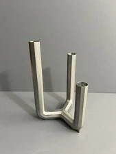 IKEA PS 2017 Silver Candlestick Holder With 3 Candles Henrik Preutz MCM