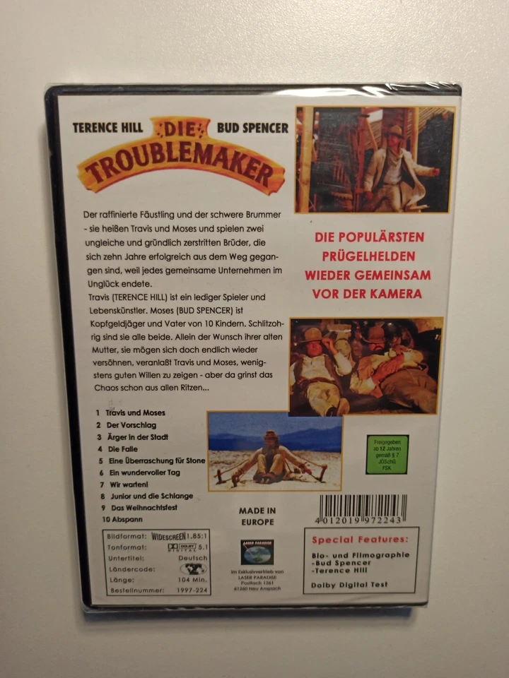 Die Troublemaker (DVD - Bud Spencer - Terence Hill) *NEU* *OVP* - Bild 2 von 2