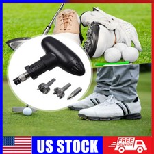 NEW Golf Deluxe Spike Wrench Remover Tool Golf Shoe Cleats Ratchet Key Handle