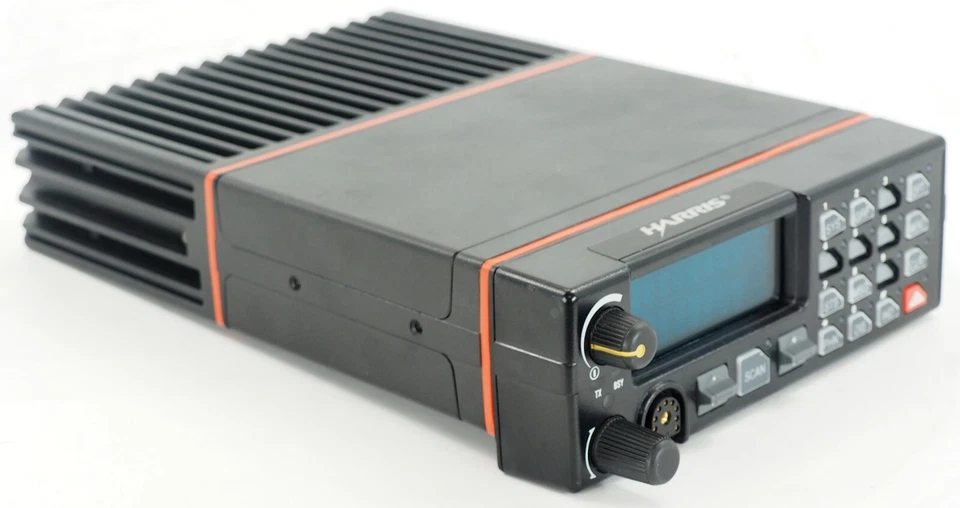 Harris Corporation MAD2-TNC06 TR-317-A2 Two Way Ham Radio with Cables - Image 3 of 4