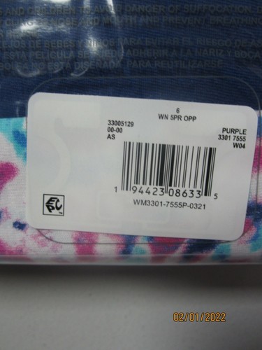 Wonder Nation Youth Girls 5-Pack Cotton Briefs Underwear Size 6 - Picture 3 of 3