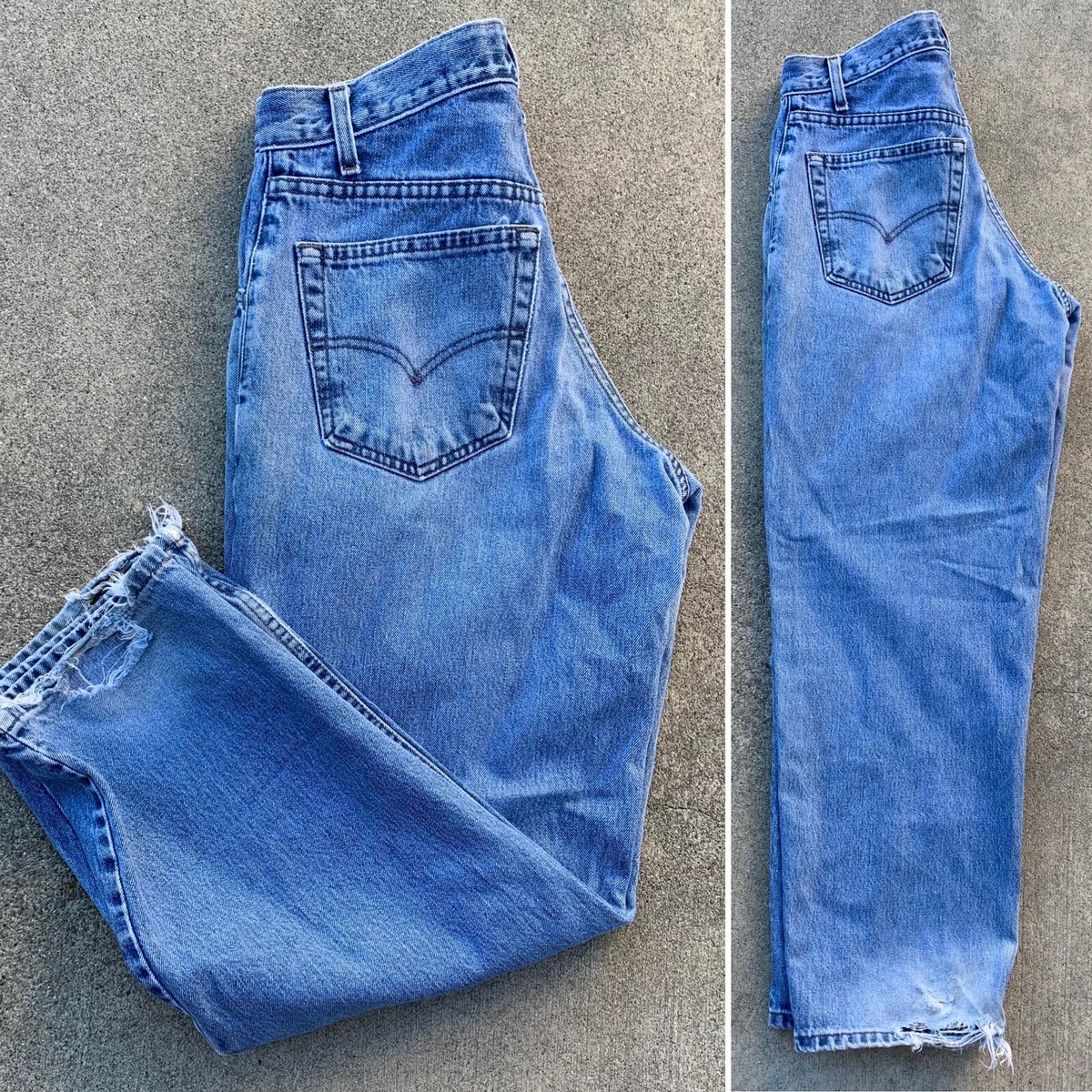 vintage Levis silverTab baggy jeans 31 in waist 30.25 in inseam
