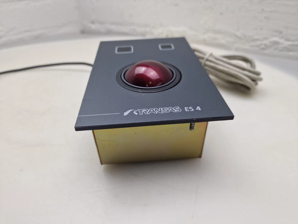 TRANSAS ES4 Trackball EAE Electronics PS/2 Anschluss Panel Mount 2 Touch-Tasten - Bild 4 von 4