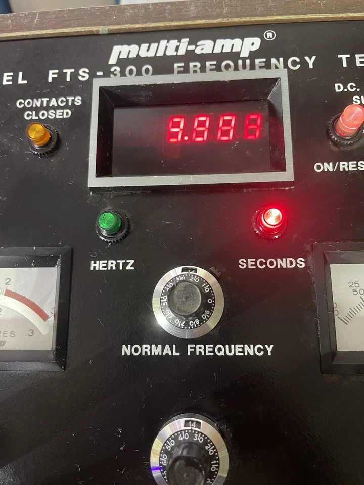 MEGGER Multi-Amp FTS-300-E 频率测试套件 120V 已测试工作状况良好 — 第 4/4 张图片