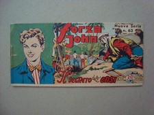 forza john 2° serie striscia n° 63 ed.universo 1952