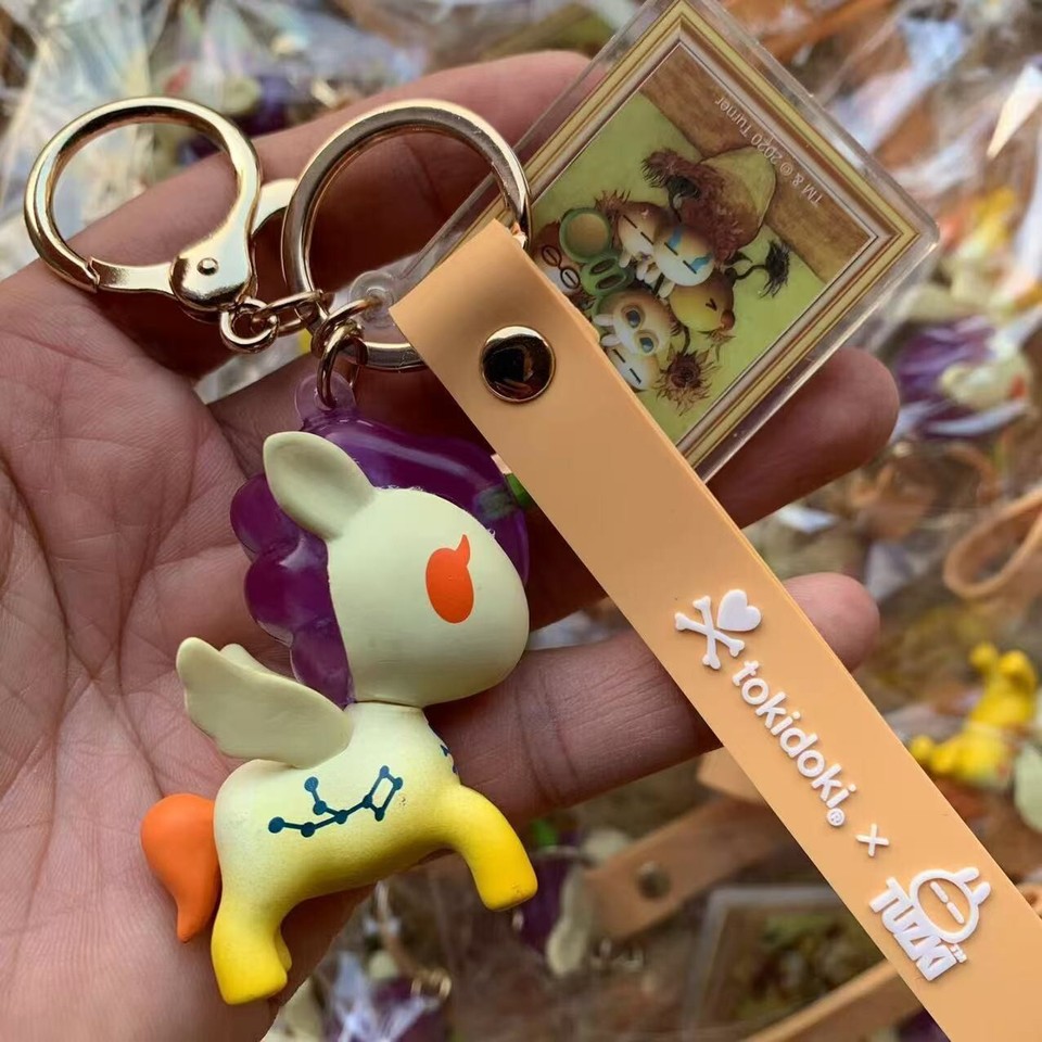 Tokidoki keychain, bag, charm, unicorn pony pendant eBay