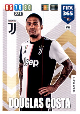 Panini Fifa 365 2020 Karten Cards 257 - Douglas Costa - Basis Karte