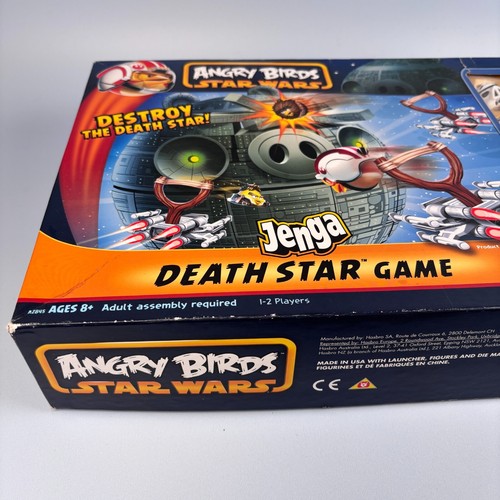 ANGRY BIRDS STAR WARS JENGA DEATH STAR GAME HASBRO GAMING - Picture 3 of 7