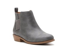 Wonder Nation Girl's Gray Fashion Ankle Boot -Grey-2-NWT