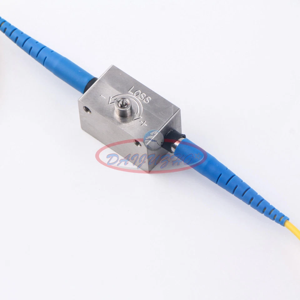1X SM 1260-1650nm SC/UPC Fiber Attenuator Mechanical Variable Adjustable Optical - Image 2 of 4