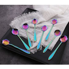 8 Pcs/Set Multi Spoon Cute Tea Spoons Stirrers Creative