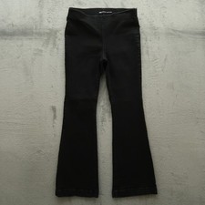 INC Pull On Jeans Womens Size 10/30 Faded Black High-Rise Flare Denim 31" Inseam