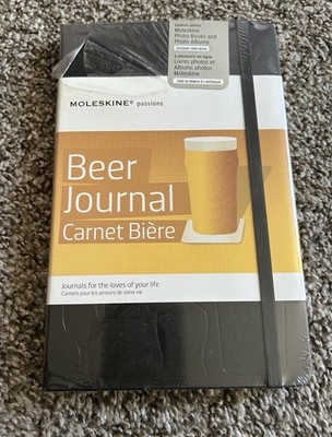 Moleskine Passion  Beer Journal Carnet Biere 240 pages NEW in plastic wrap