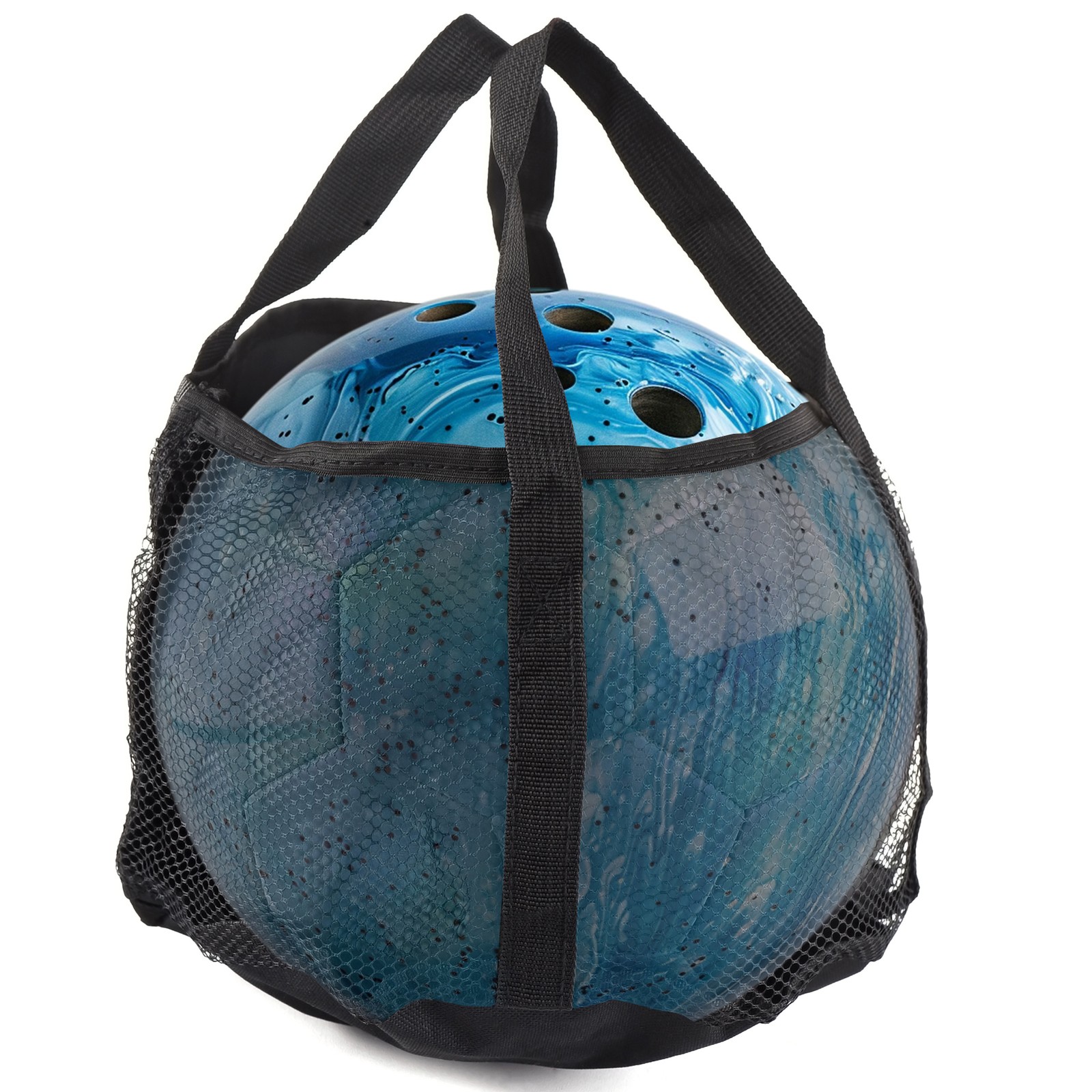 Single Bowling Bag Mesh Sports Bag Bowling Ball Tote Bag Bowling Ball Carrier Ba