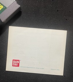 Galaga: Demons of Death (Nintendo NES, 1988) Game and Manual Only