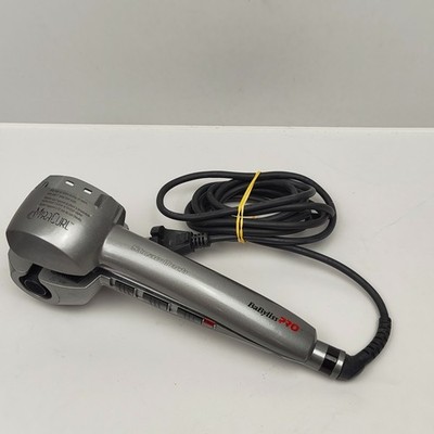 BaByliss PRO MiraCurl SteamTech Dampflockenwickler Silber 40W Schnellaufheizung