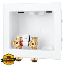 Lidertik Washing Machine Outlet Box Push Connect
