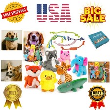 Multipack Dog Squeaky Toys Bulk Bundle Pup Toy - Puppy Toys for Pets for Smal...