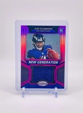 2023 Panini Certified New Generation Jerseys Mirror - Zay Flowers [Pink] #NGJM-4